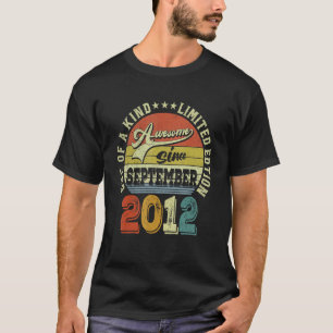 Fantastisk sedan september 2012 10 år gammal tiond t shirt