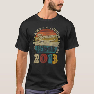 Fantastisk sedan september 2013 9 år gammal 9:e fö t shirt