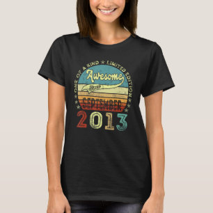 Fantastisk sedan september 2013 9:e födelsedagen 9 t shirt