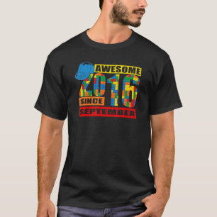 Fantastisk sedan september 2016 6-årsdagen B T Shirt