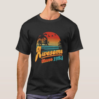Fantastisk sedan sommaren 1984 38:e födelsedagen 3 t shirt