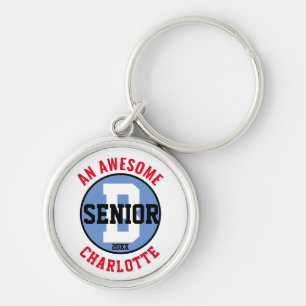 Fantastisk Senior Nyckelring Red/Blue