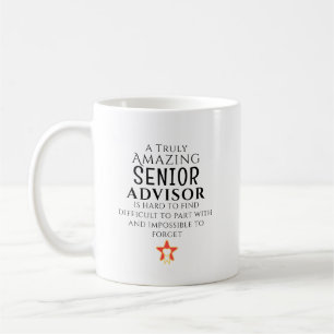 Fantastisk Senior Rådgivare Svårt Att Hitta Anpass Kaffemugg
