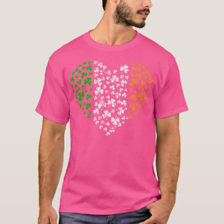 Fantastisk Shamrock Heart St T Shirt