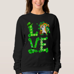 Fantastisk Shiba Inu Saint patrick's day Hund Papp T Shirt