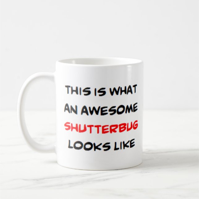 fantastisk shutterbug kaffemugg (Vänster)