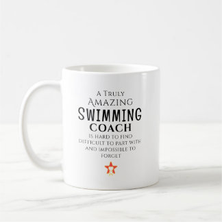 Fantastisk simtränare Svårt att hitta personlig an Kaffemugg