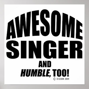 Fantastisk Singer Poster