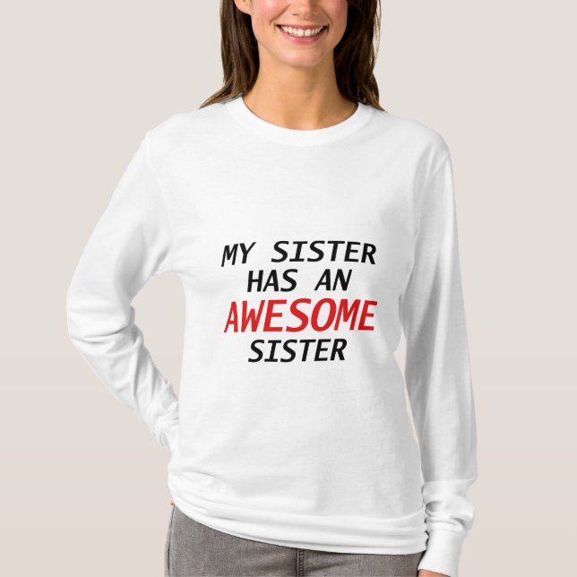 Fantastisk Sister T Shirt (Framsida)
