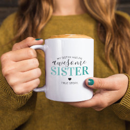 Fantastisk Sister Teal | Gått för systrar Kaffemugg