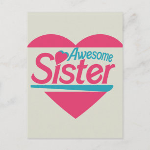 Fantastisk Sister Vykort