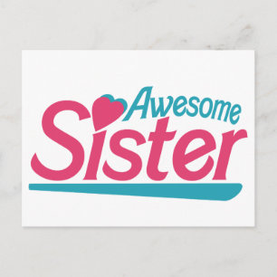 Fantastisk Sister Vykort