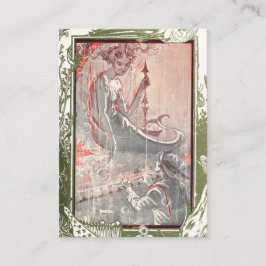 Fantastisk Sjöjungfru av Vintage/Siren & Sailor Visitkort