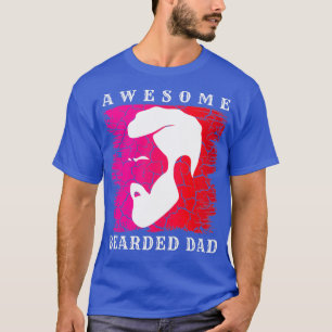 Fantastisk skäggig Pappa 50 T Shirt