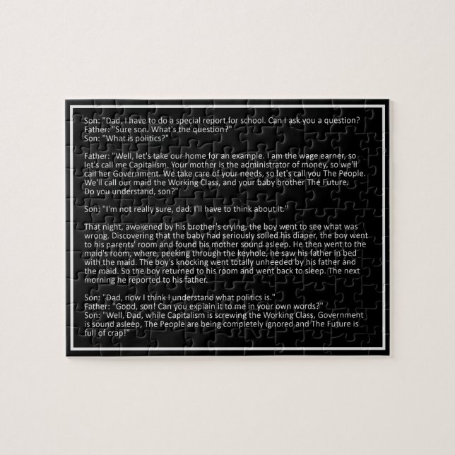 Fantastisk skämt anpassningsbar färg puzzel 10 pussel (Horisontell)