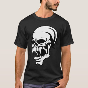 Fantastisk Skarp B & W Skriv ut - Skeva T Shirt