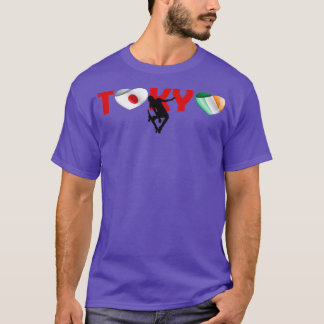Fantastisk Skateboarding Team i Tokyo Team Ireland T Shirt