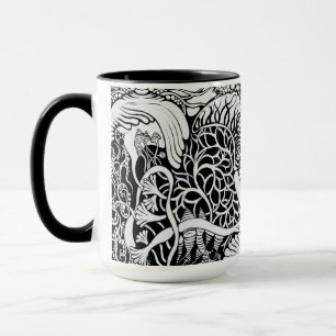 Fantastisk skog mugg