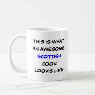 fantastisk skotsk kock kaffemugg