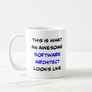 fantastisk software architect kaffemugg