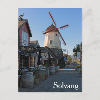 Fantastisk Solvang-vykort! Vykort