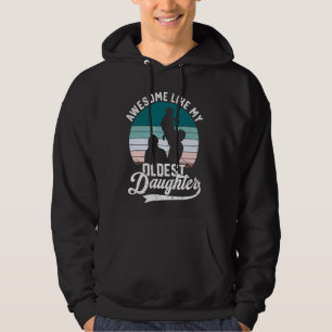 Fantastisk som den äldsta dottern Retro Tee Funny Hoodie