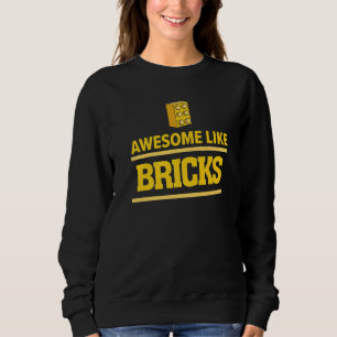 Fantastisk som grundstenar för att Bygga byggblock T Shirt