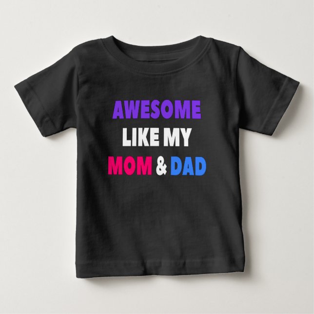 Fantastisk som Mamma och Pappa T Shirt (Framsida)