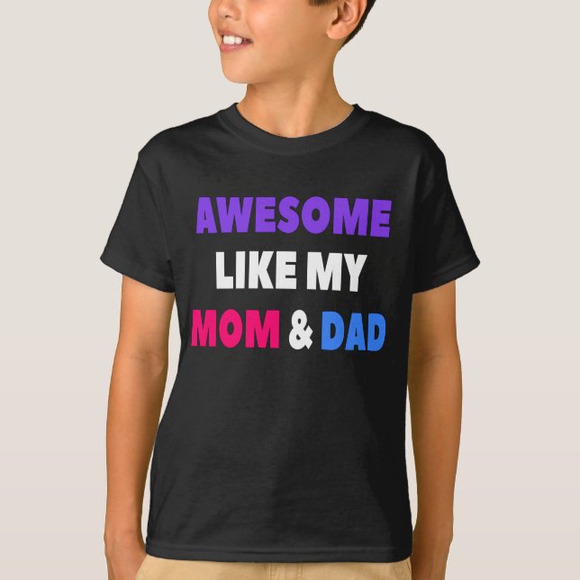 Fantastisk som Mamma och Pappa T Shirt (Framsida)