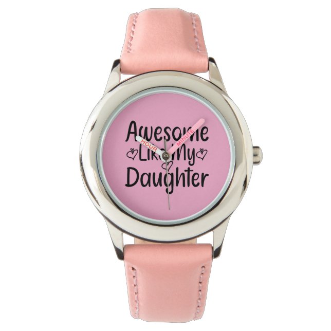 Fantastisk som min dotter armbandsur (Framsida)