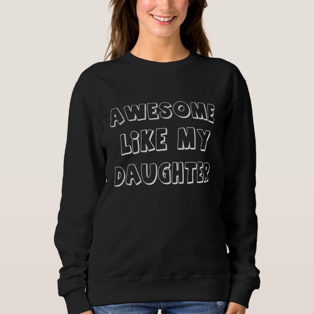 Fantastisk som min dotter Coola för Pappa-skämt T Shirt (Framsida)