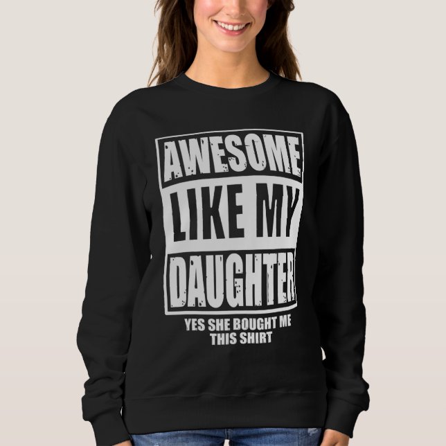 Fantastisk som min dotter Far-dag från fru Dau T Shirt (Framsida)