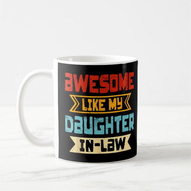 Fantastisk som min dotter i Far Mor Kaffemugg (Vänster)