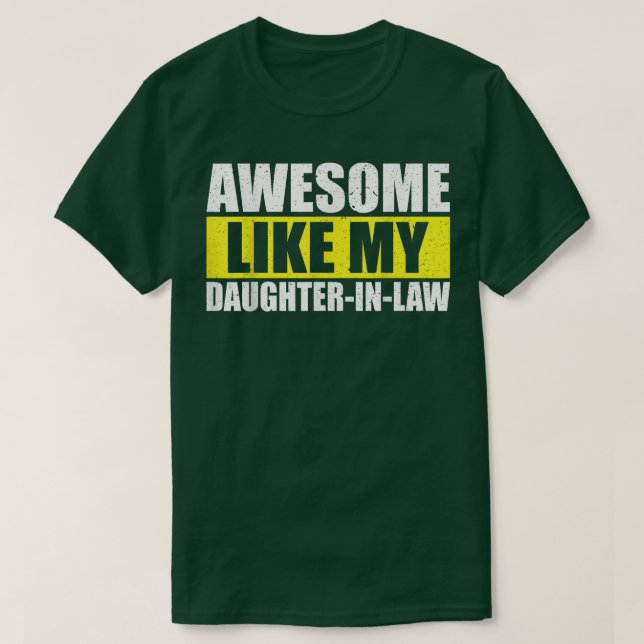 Fantastisk som min dotter i Fars dag Pappa  T Shirt (Design framsida)