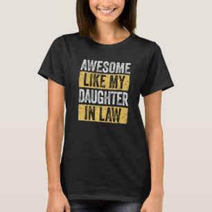 Fantastisk som min dotter i juridik Pappa skämt oc T Shirt