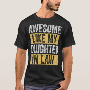 Fantastisk som min dotter i juridik Pappa skämt oc T Shirt