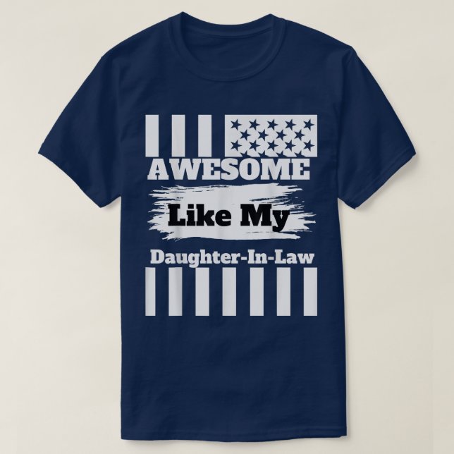 Fantastisk som min dotter i juridik t shirt (Design framsida)