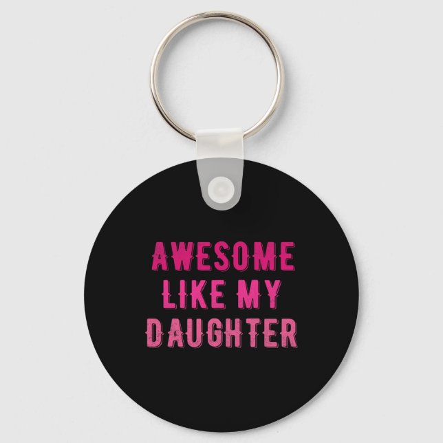 Fantastisk som min dotter Mamma Mor Nyckelring (Framsida)
