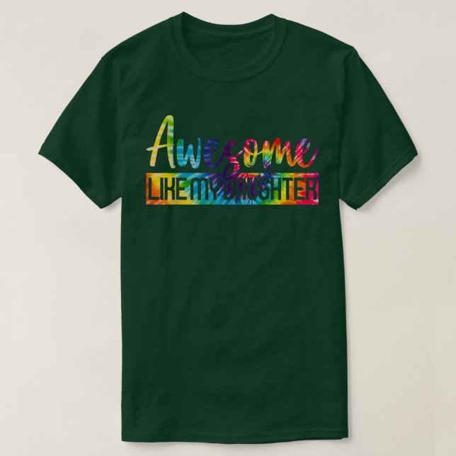 Fantastisk som min dotter som matchar fars dag fam t shirt (Design framsida)