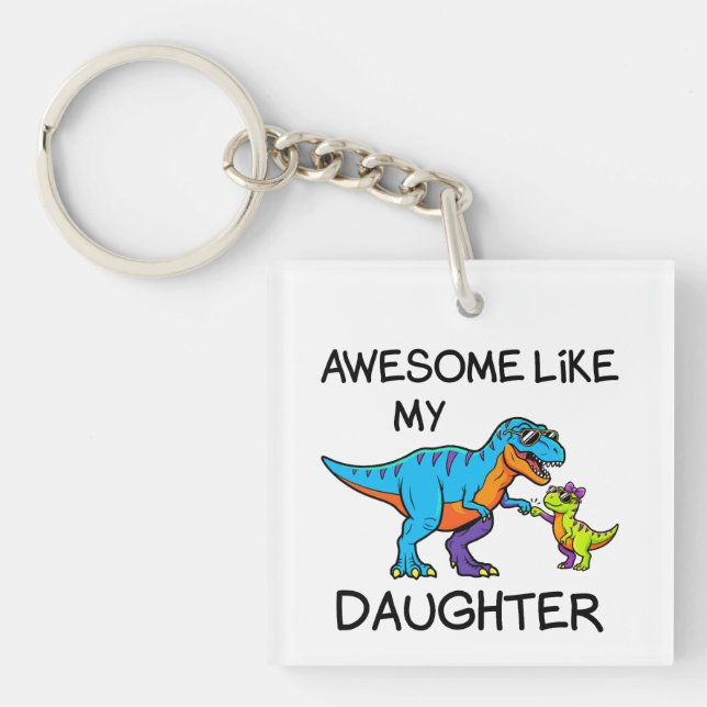 Fantastisk som min dotter T-Rex rolig pappa (Framsidan)