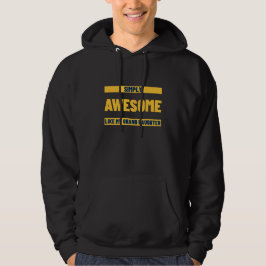 fantastisk som min dotterdotter fars dag anpassnin hoodie