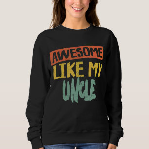 Fantastisk som min farbror Pappa Joke Fars dag T Shirt