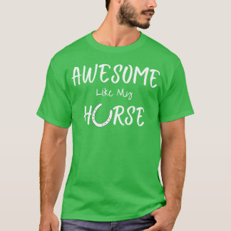 Fantastisk som min Horse Funny Horse Owner-gåva T Shirt