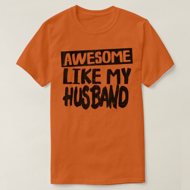 Fantastisk som min Make Funny är Pappa Joke Far D T Shirt (Design framsida)