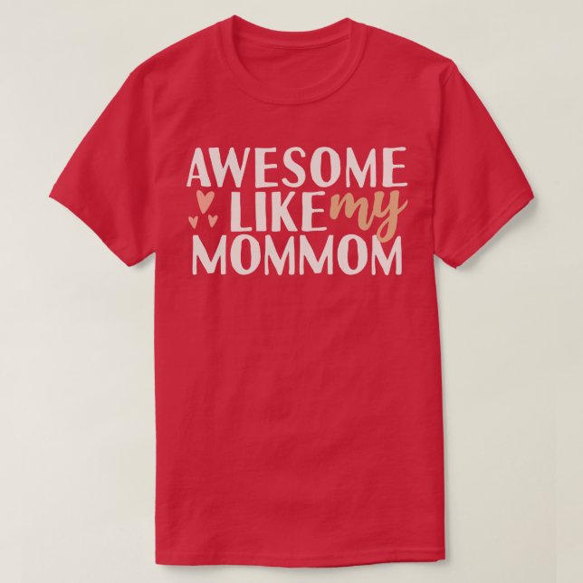 Fantastisk som min mommom t shirt (Design framsida)