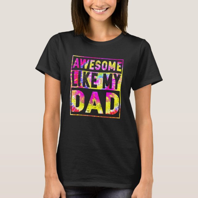 Fantastisk som min Pappa-matchande Ki-familjen i F T Shirt (Framsida)