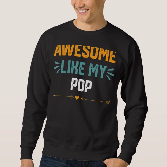 Fantastisk som min pop-idé om POP Lång Ärmad Tröja (Framsida)