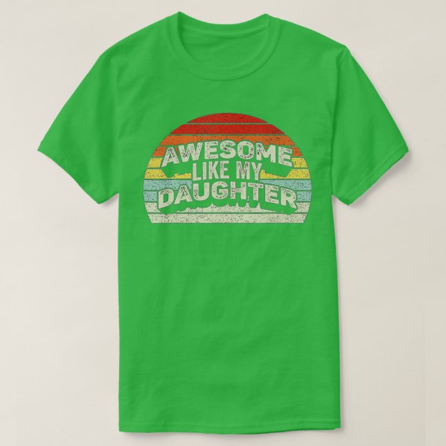 Fantastisk som mina dotterbarn till min dotter-ung t shirt (Design framsida)