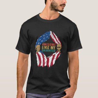 Fantastisk som mina döttrar Familj Älskare Funny F T Shirt