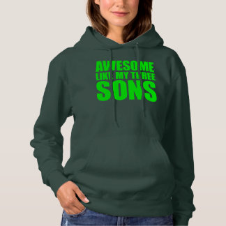 Fantastisk som mina tre sons Mors dag och T Shirt